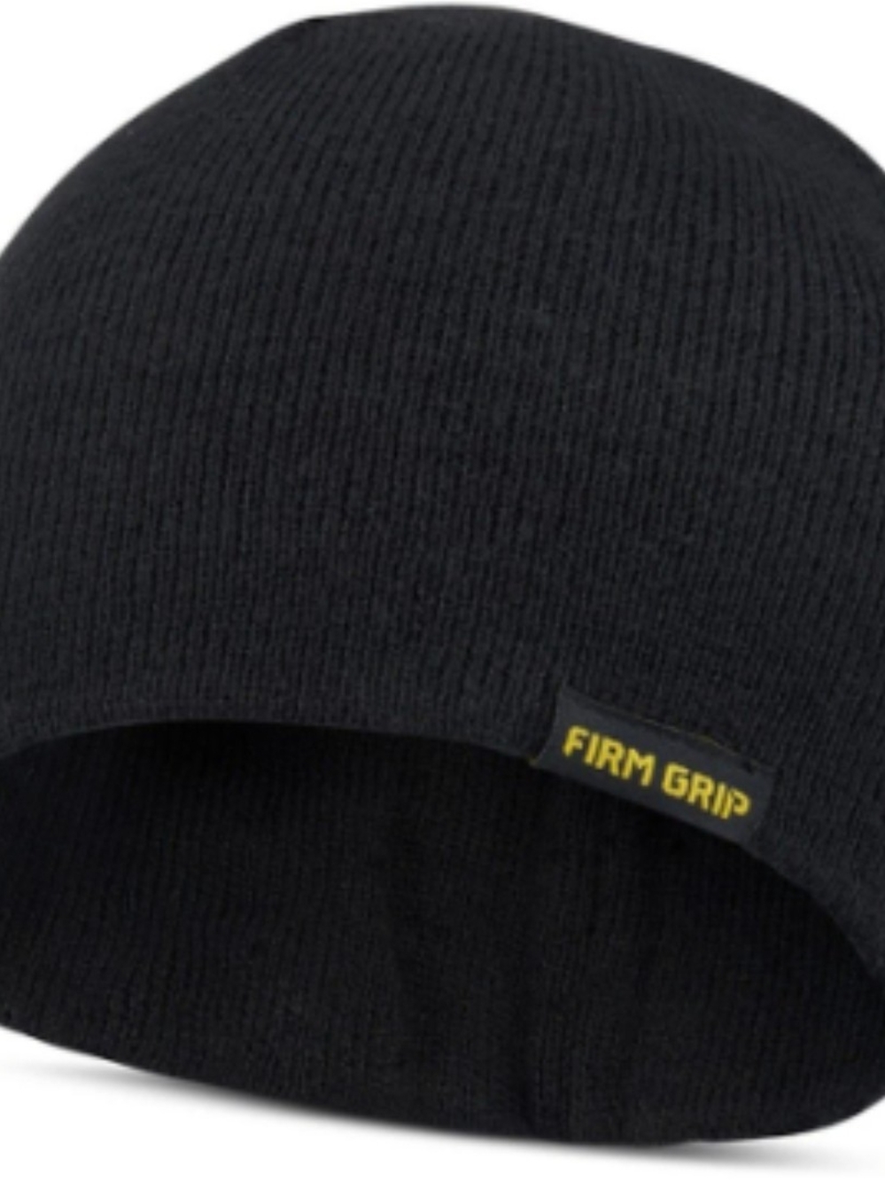 Men’s Black/Yellow Durable Fleece Hat
